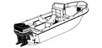 7.6OZ Boat Cover Sea Swirl 2601 Wac Striper O/b W/ Twin Engines 2010. Fixed Price $874.01.
