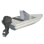 High-quality Grey Waterproof Heavy Duty Boat Center Console Cover Brand New. Fixed Price $21.16.