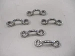 Supra Bimini Strap Eye 7/8" Set Of (5) Stainless Steel 104397 Marine Boat. Fixed Price $29.95.
