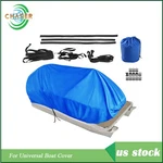 780*400 Boat Cover 21-24FT 1PC Trailerable Pontoon Beam Waterproof Dustproof. Fixed Price $34.19.