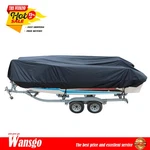 11-13FT 410D Waterproof Boat Cover Trailerable Fits V-hull Runabout Fishing Ski. Fixed Price $21.02.