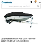 Covermate Sharkskin Plus Boat 99-06 226 Cobalt. Fixed Price $450.00.
