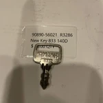 Yamaha Oem 0/M Key New (#833) 90890-56021 (R3286-140D). Fixed Price $10.00.