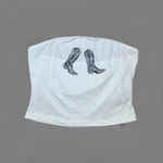 Nwot Women Western Strapless Tube Top Sz. Fixed Price $9.99.