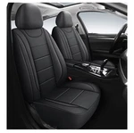 Car Covers, Quilted Faux Leather Two Front Seats, Waterproof. Fixed Price $39.99.