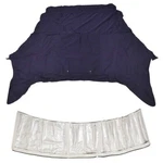 Chaparral Boat Aft Curtain Kit 307 Ht Ameritex Navy Blue (3 Pc). Fixed Price $1031.51.
