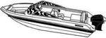 7.6OZ Styled To Fit Boat Cover Glassmaster Gulfstream O/b THRU-1990. Fixed Price $489.09.