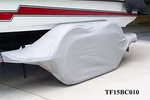 Bass Cat-grey:boat Trailer Fender/tire Storage Covers Exact Fit Tandem Fiberglas. Fixed Price $389.50.