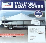 Carver Alum High Windshield O/b Sun-dura Cover 20' 6" Boat. Fixed Price $350.00.