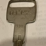 Yamaha Oem 0/M Key Used (731) 90890-56007 (R3271-140D). Fixed Price $6.00.