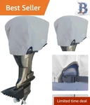 Wake M1 Outboard Motor Cover: Marine-grade, Trailers Safely, 23.6"X23.5". Fixed Price $47.69.