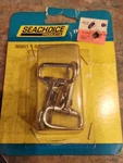 Seachoice 36951 Spring Snap Pair Chrome Plated. Fixed Price $9.50.