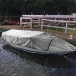 12FT 14FT 16FT 18FT Boat Cover Trailerable Towable For Jon Black 600D Heavy Duty. Fixed Price $32.49.