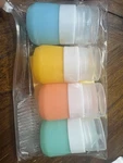 Leak Proof Silicone Travel Bottles, Packs 4 In 1 PACK,2OZ Liquid Squeezable. Fixed Price $11.91.