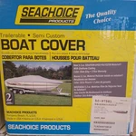 Seachoice Marine Boat Cover 50-97581 18'6"L X 96"W Color Slate Grey New Usa. Fixed Price $89.86.