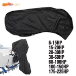 Full Outboard Engine Boat Cover For 6-225HP Motor Waterproof Black 600D. Fixed Price $18.78.