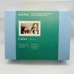 New Sealed Aura Carver - Clay W/ White Mat Picture Frame 10.5" X 2.1" 7.3". Fixed Price $109.99.