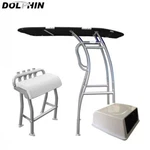 Dolphin Boat Top Black Canopy + 29INCH Leaning Post Box 5 Yrs Wty. Fixed Price $2699.00.
