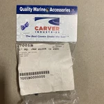 D3A- New Carver Quality Marine Accessories 7001B 1" Square Jaw Slide. Fixed Price $6.50.