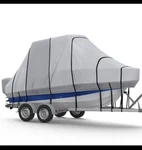 1200D Heavy Duty Center Console T-top Roof Boat Cover 22'-24' Width Up 106". Fixed Price $99.99.