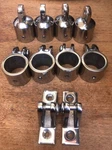 10PCS 3 Bow Bimini Top Fittings 1" Stainless Steel Marine Boat Deck Hinge. Fixed Price $48.99.