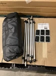 Dowco 37670-14 Party Barge 22 Dlx Double Canopy Cover Rail-lok Hc ( Out Of Box ). Fixed Price $978.08.