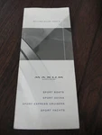 Bayliner Maxum Sport, Deck Cruisers, And Yachts Boat Selling Guide 2003.5. Fixed Price $7.00.