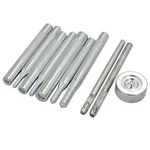 Dgol 10 Pcs Metal Button Fastener Setter Snaps Press Studs Install. Fixed Price $14.46.