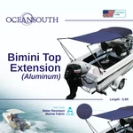 Oceansouth Bimini Extension Kit Airflow Boat Shades 67" - Blue. Fixed Price $163.45.