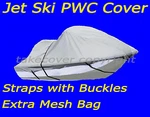Pwc Jet Ski Watercraft Cover Sea Doo Polaris Yamaha Kawsaki 1-2P Silver T759WZB. Fixed Price $30.95.