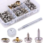 120-PIECES Stainless Steel Marine Grade Canvas And Upholstery Boat Cover Snap Bu. Fixed Price $25.45.