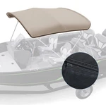 Bimini Top Replacement Canvas Marine Grade Boat Canopy Cover Tan L6' X W73"-78". Fixed Price $64.99.