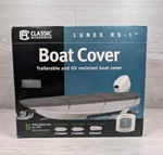 Classic Accessories 20-141-091001-00 Lunex RS-1 Boat Cover Model Gray. Fixed Price $34.99.