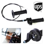 7/8" 22MM Handle Throttle Clamp Grip W/twist Cable For 50-250CC Atv Quad Us. Fixed Price $18.82.