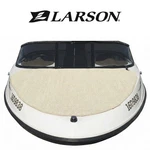 Bow Cover For Larson Sei 206 Ski & Fish Sunbrella Oyster Factory Oem. Fixed Price $249.99.