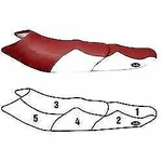 Custom Color Yamaha Blacktip Seat Cover 1999 2000 2001 2002 2003 2004 Suv. Fixed Price $183.95.
