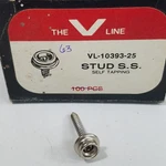 Lot 60+ Vicar Line Inch Durable Stainless Screw Studs VL-10393-25. Fixed Price $149.00.