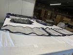 Larson Cabrio 927 (2011-2013) Bimini Curtain Set (6 Pieces) 734489-77 Navy Boat. Fixed Price $479.96.