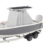 Nookat 1200D Waterproof T-top Boat Center Console Cover 95L 59W 72H Gray Marine. Fixed Price $102.99.