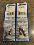 Sea Dog 273299-1 White Nylon Thumb Screw 1/4"-20 X 7/8 Lot Of Pkgs. Fixed Price $15.00.