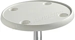 Osculati Round White Table Made Of Composite Material 610MM. Fixed Price $70.02.