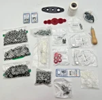 Sailrite- Screw Studs, Strap Eyes, Ykk Snad, Snap & Tool Fasteners, Twine, Etc. Fixed Price $395.50.