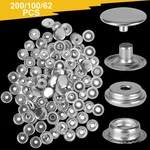 Snap Fasteners Press Studs Stainless Steel Button Diy Marine Boat Canvas Leather. Fixed Price $14.23.